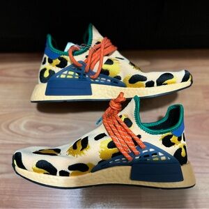 Adidas Pharrell x NMD Human Race Animal Print - Pulse Amber Size 8.5